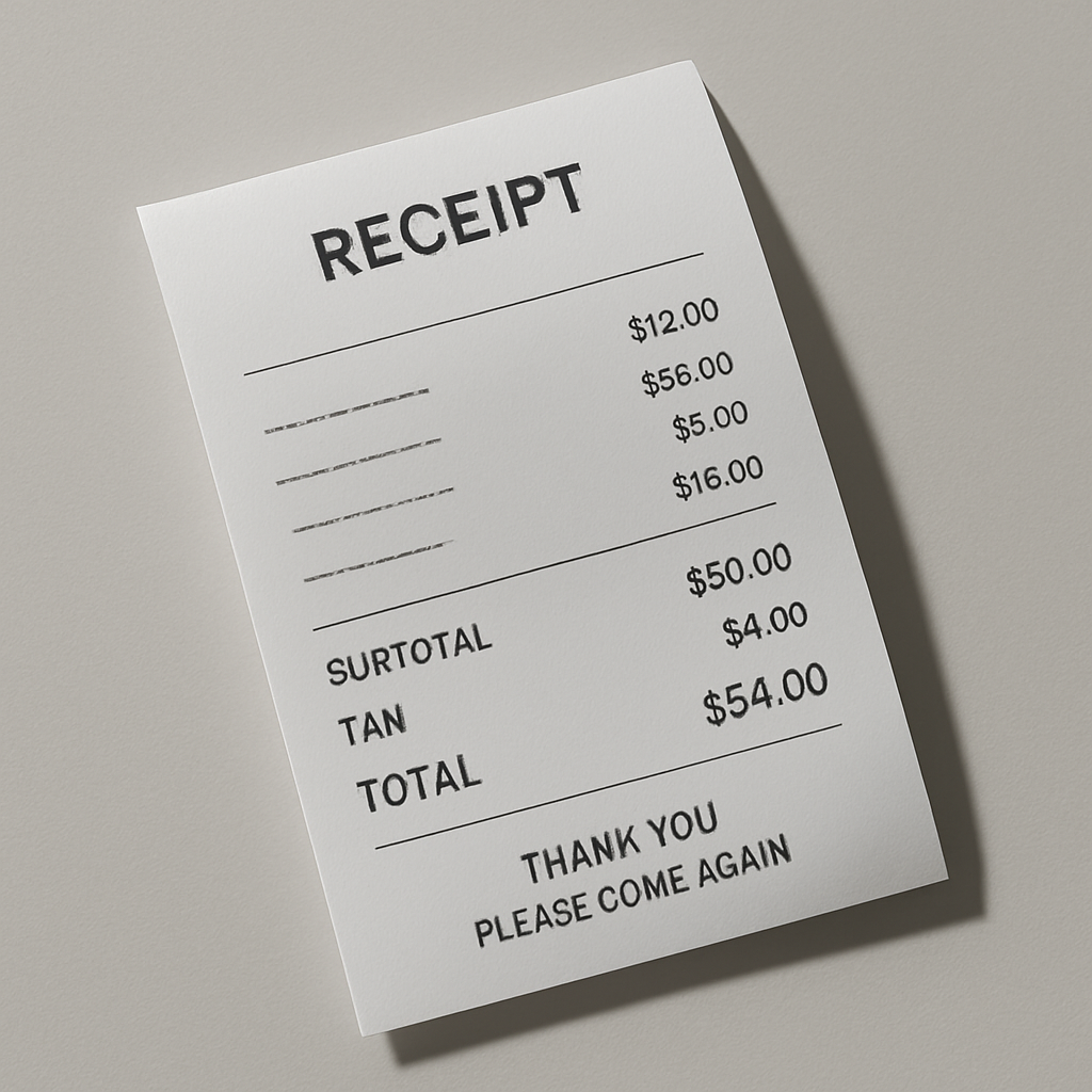 A verified store receipt that becomes a trusted recommendation